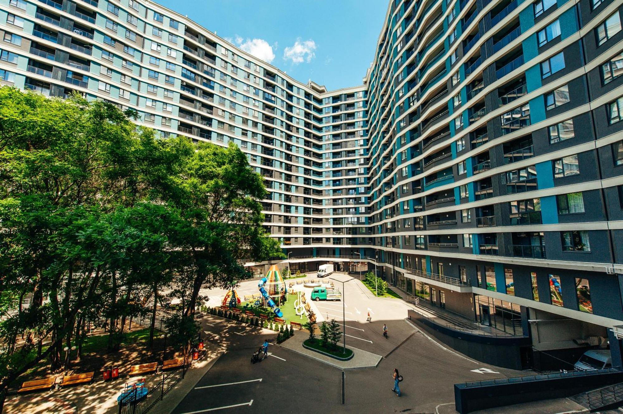 Ferienwohnung Luxury Oasis Flat Kischinau Exterior foto