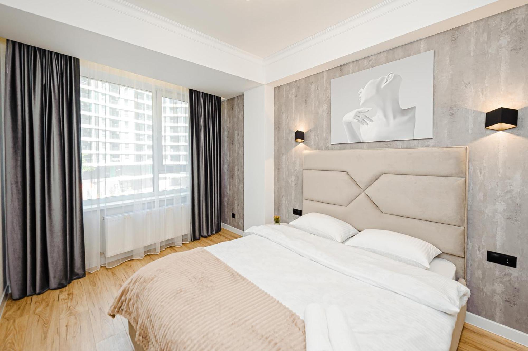 Ferienwohnung Luxury Oasis Flat Kischinau Exterior foto