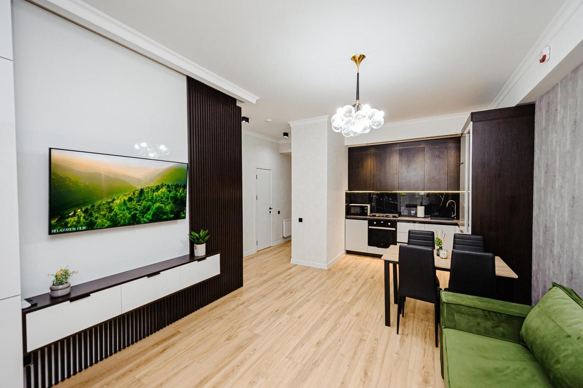 Ferienwohnung Luxury Oasis Flat Kischinau Exterior foto