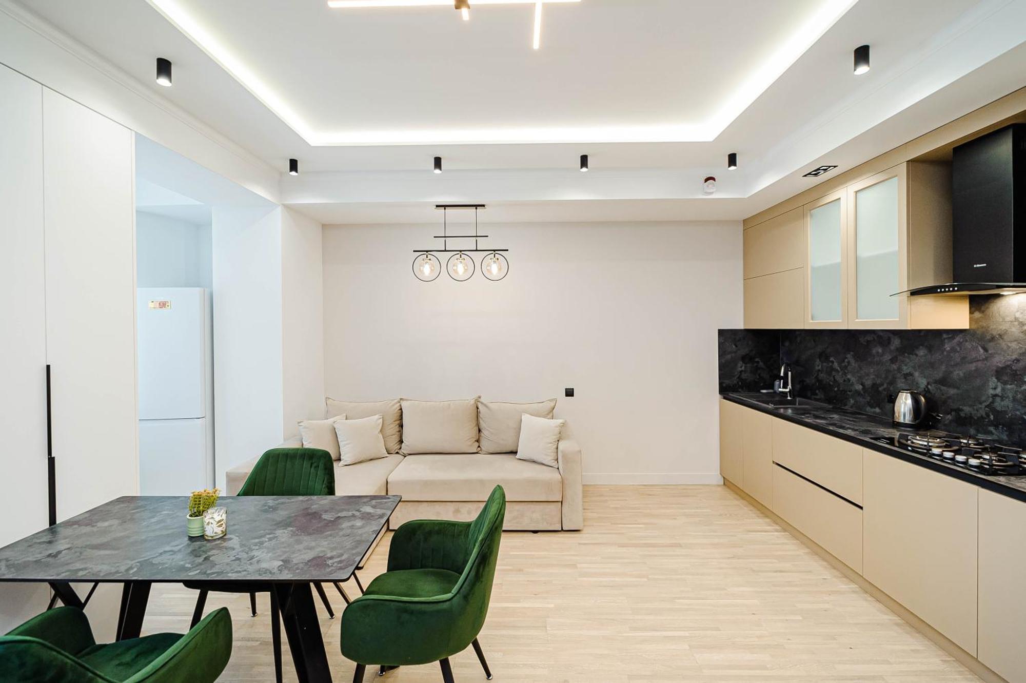 Ferienwohnung Luxury Oasis Flat Kischinau Exterior foto